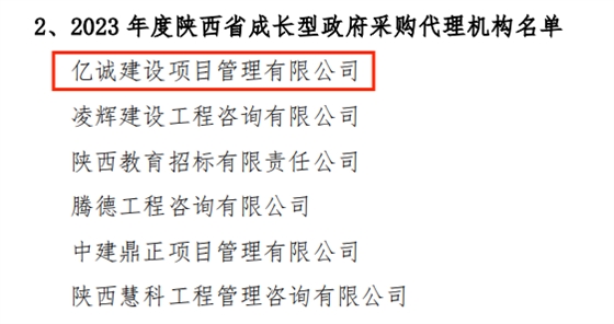 2023年度陕西省成长型政府采购代理机构.png 2023年度陕西省成长型政府采购代理机构.png