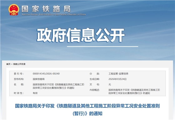 铁路隧道及其他工程施工阶段异常工况安全处置准则(暂行).png