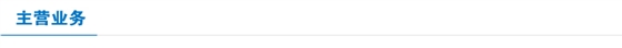 主营业务 主营业务