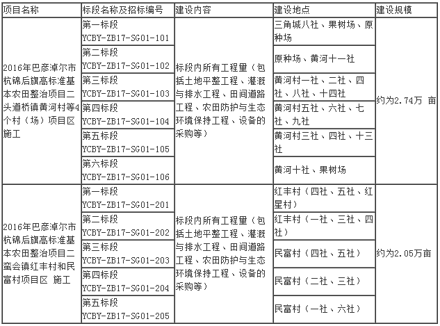 内容及规模 内容及规模