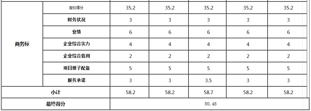商务标1 商务标1