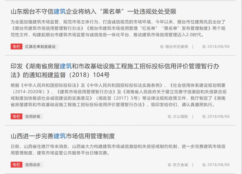 建筑市场信用评价 建筑市场信用评价