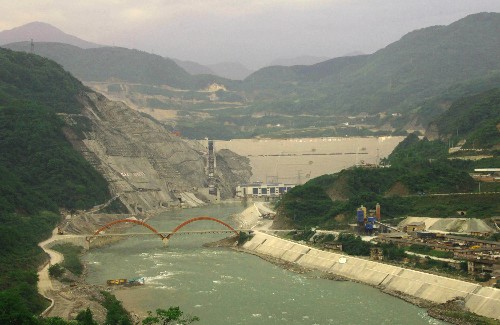 紫坪铺水利枢纽工程 紫坪铺水利枢纽工程