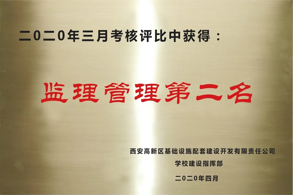 监理管理第二名 监理管理第二名