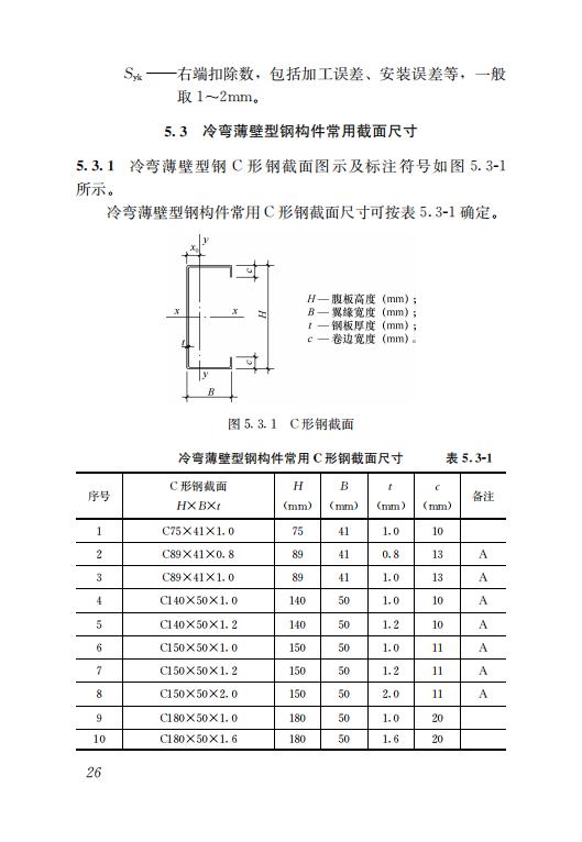 钢结构住宅主要构件尺寸指南 钢结构住宅主要构件尺寸指南