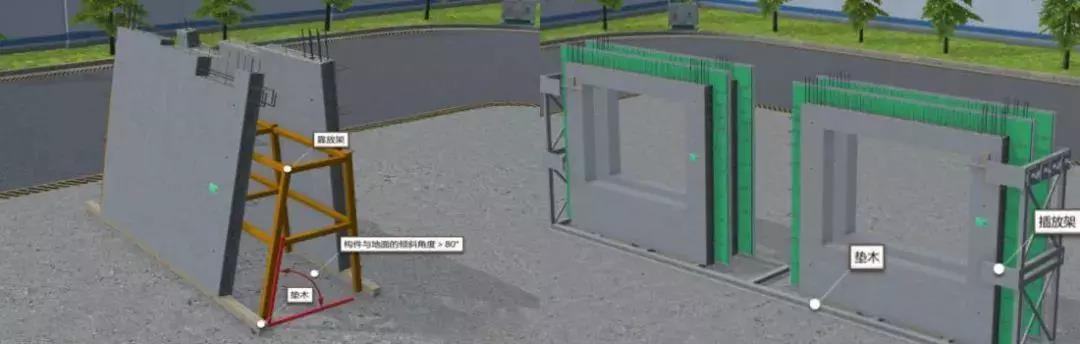 预制构件准备、场地布置、运输、装卸及堆放 预制构件准备、场地布置、运输、装卸及堆放