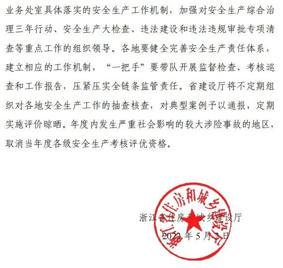 省厅发布紧急通知！全面排查住房城乡建设领域各类安全隐患