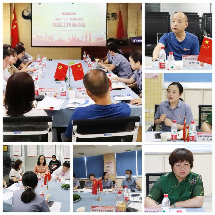 【喜迎二十大 奋进新征程】提升为民服务效能 基层共建共治水平——亿诚建设党支部与太白社区党支部结对共建