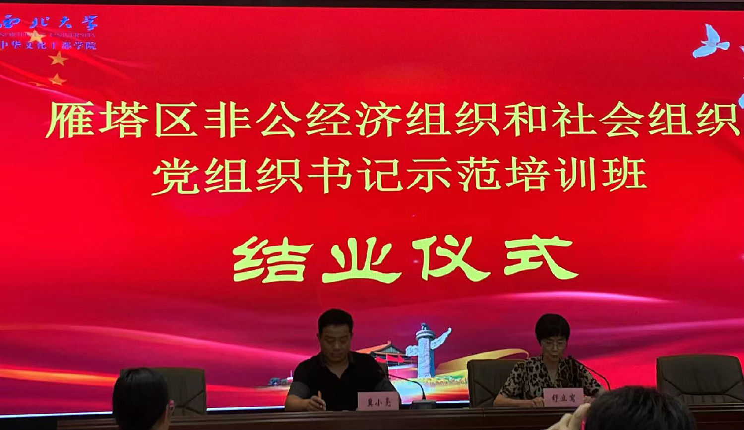 雁塔区党组织书记示范培训班开班,亿诚管理党支部书记李楠参加 雁塔区党组织书记示范培训班开班,亿诚管理党支部书记李楠参加